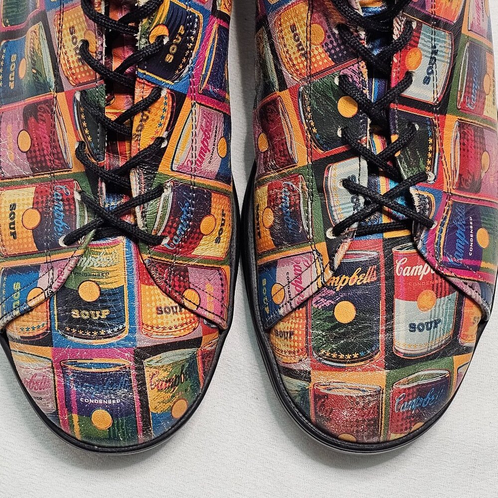 Icon Shoes Andy Warhol Campbell's Soup Cans 50th Anniversary Unisex Size M6 - W8 - Picture 13 of 14